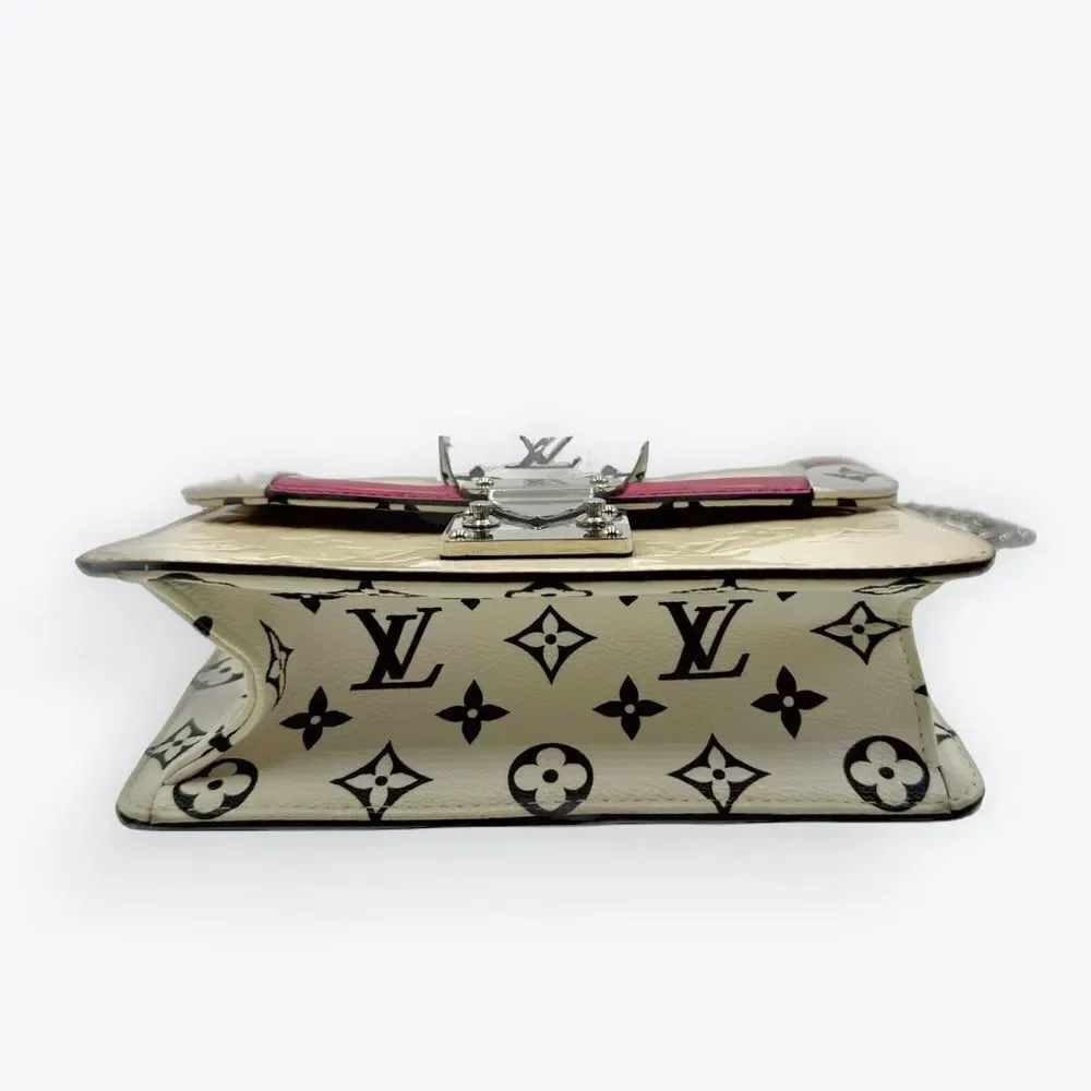 Auth Louis Vuitton LV Wynwood Monogram Vernis Epi Leather Crossbody Bag 2way